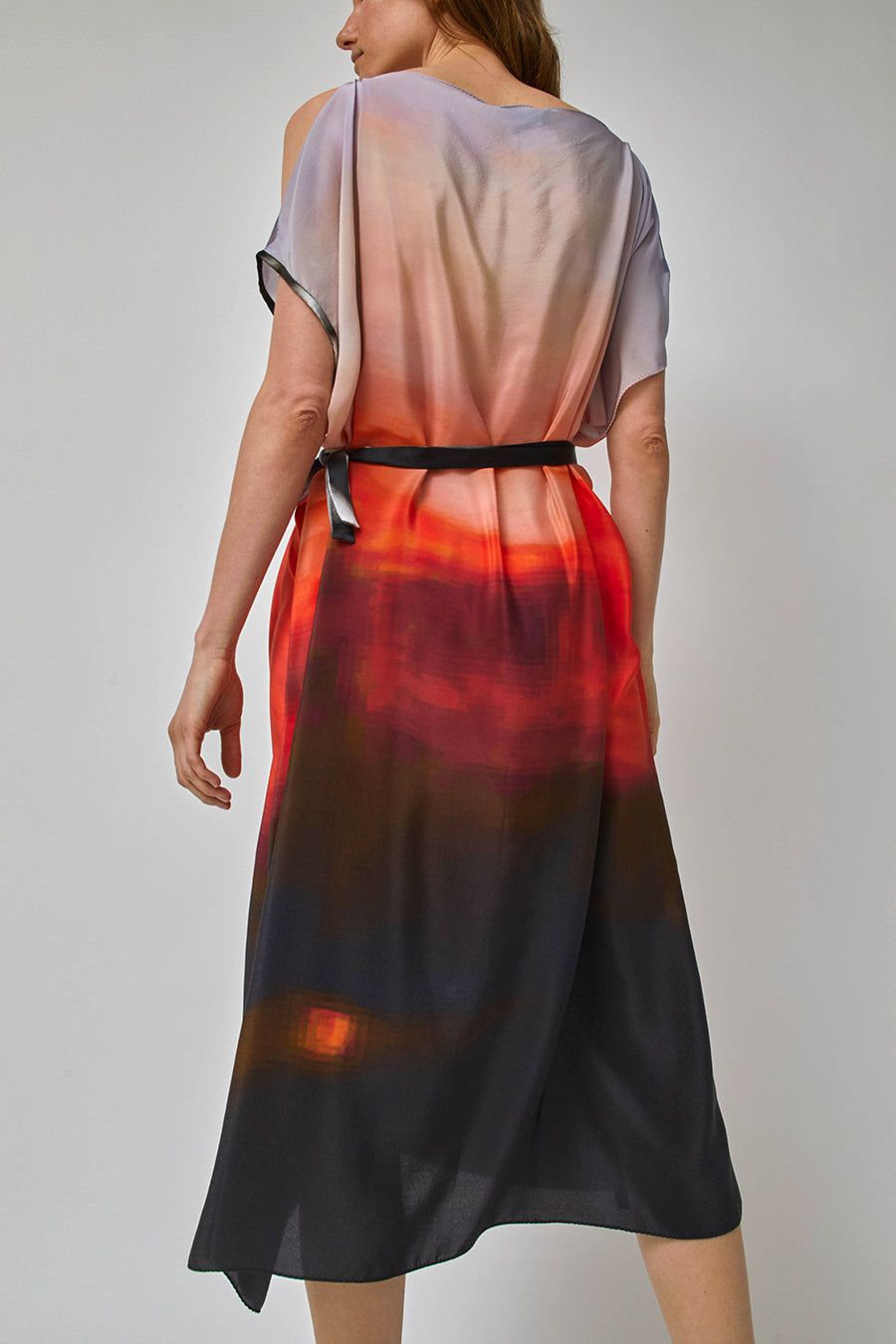 SERAPIS Malong Dress in Magma Sky sold by No. 6 product image thumbnail 4