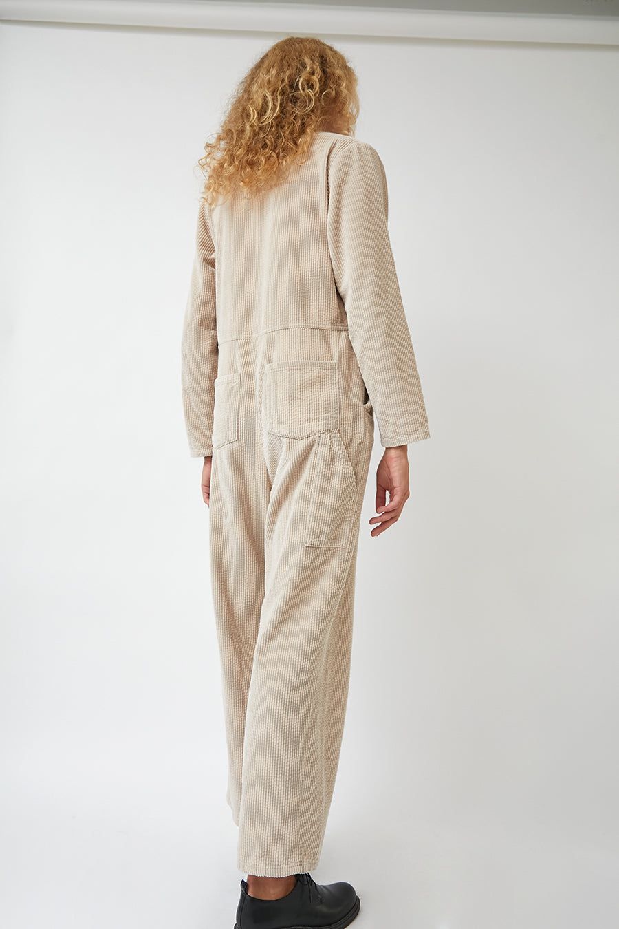 No.6 Marlon Jumpsuit in Cream Corduroy sold by No. 6 product image thumbnail 5