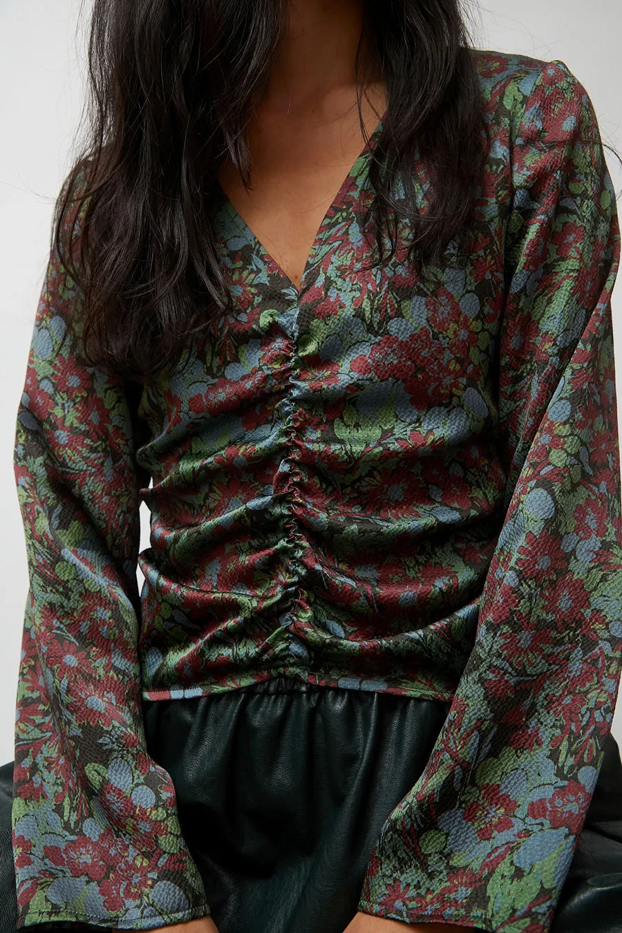 No.6 Vienna Top in Wine Garden sold by No. 6 product image thumbnail 2