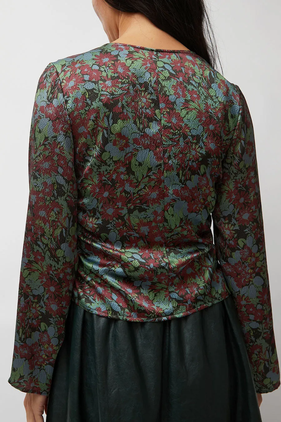 No.6 Vienna Top in Wine Garden sold by No. 6 product image thumbnail 5