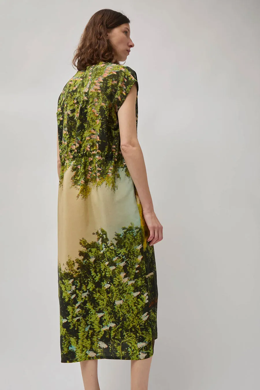 Anntian Simple Dress in Digital Printed Gots F sold by No. 6 product image thumbnail 5