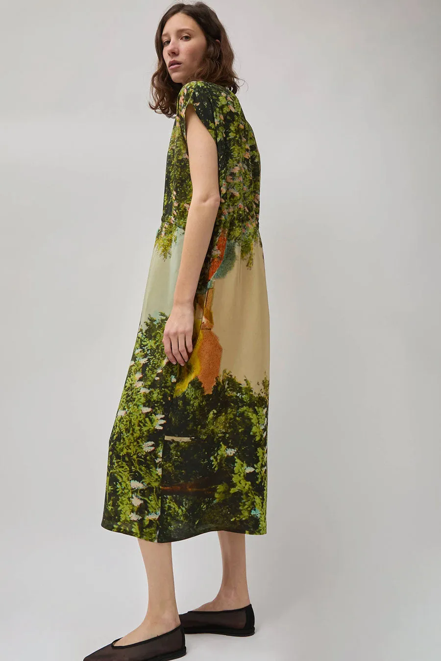 Anntian Simple Dress in Digital Printed Gots F sold by No. 6 product image thumbnail 2