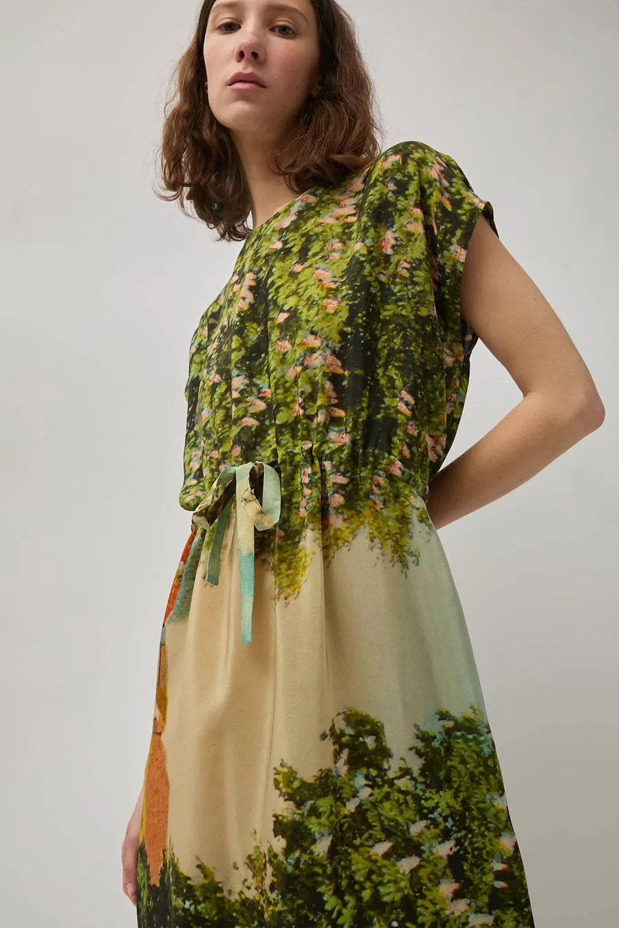 Anntian Simple Dress in Digital Printed Gots F sold by No. 6 product image thumbnail 3