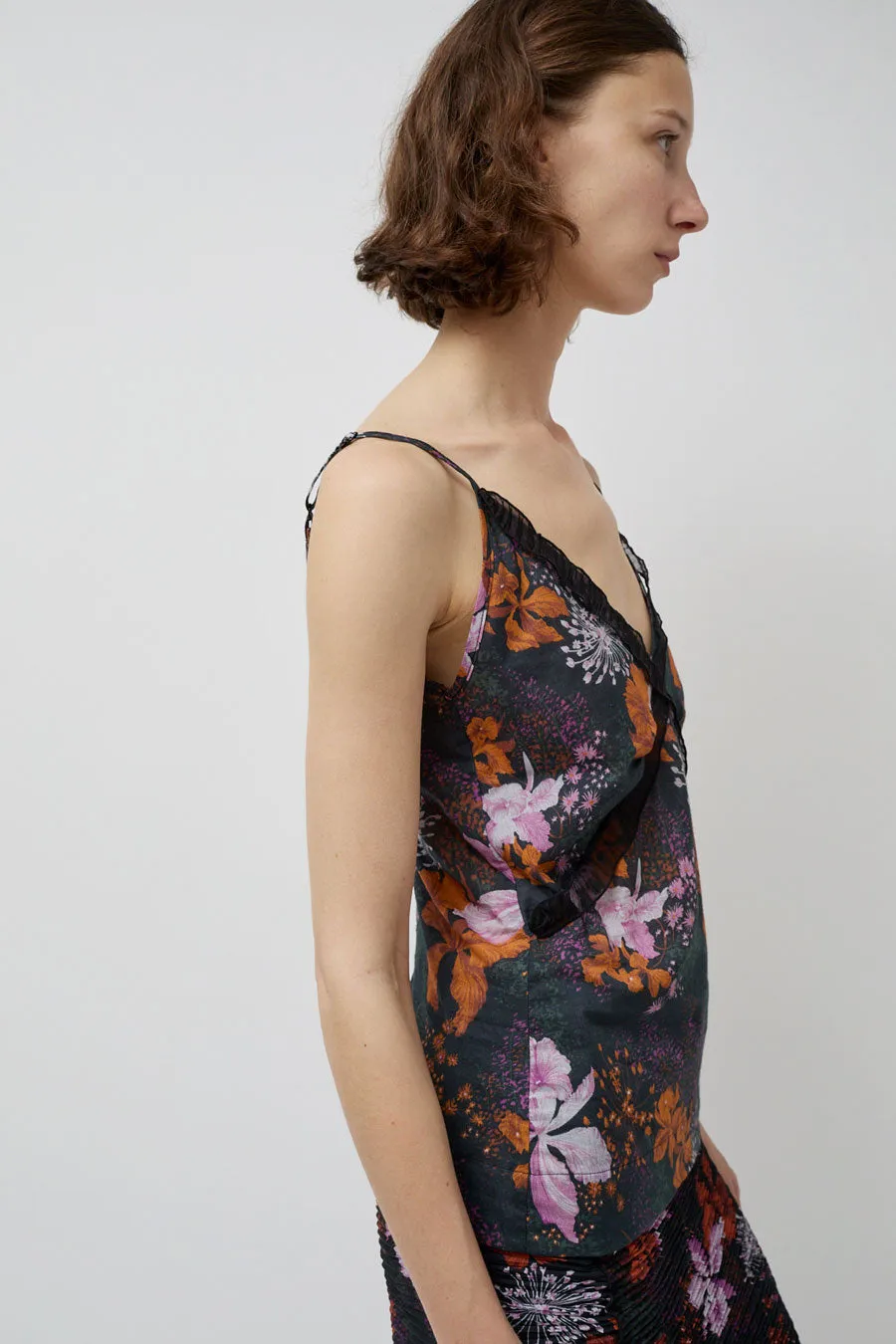 INSHADE Camisole Top in Orange and Purple Flowers sold by No. 6 product image thumbnail 5