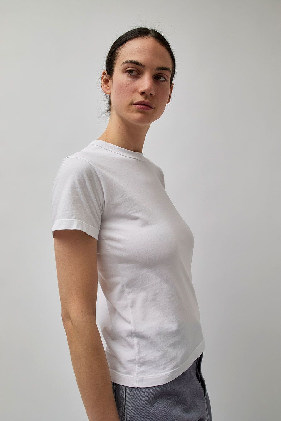 Haikure Coco Tee in Optical White sold by No. 6 product image thumbnail 4