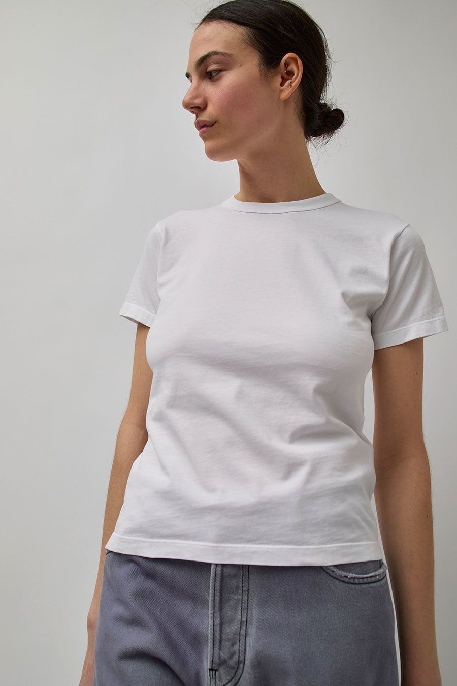Haikure Coco Tee in Optical White sold by No. 6 product image thumbnail 2