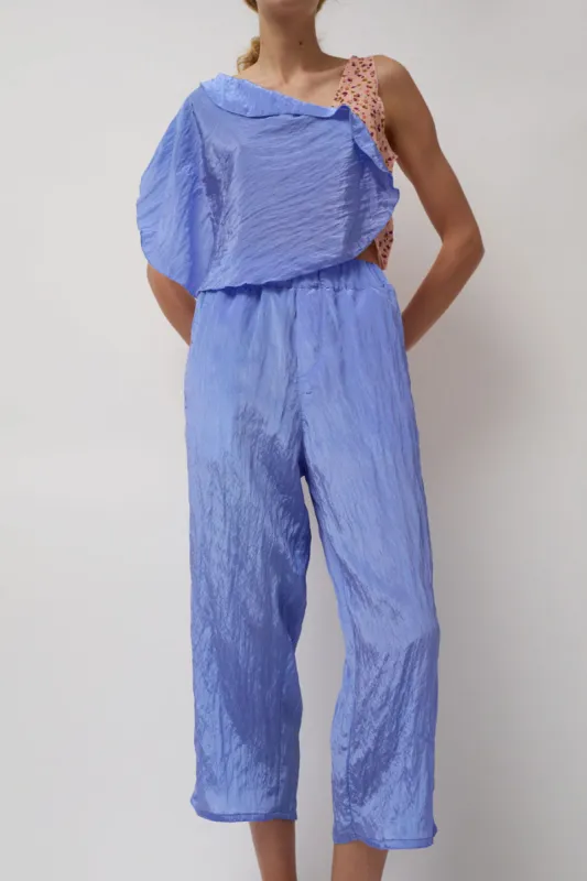 Vladimir Karaleev Basic Pant in Solid Blue made by No. 6