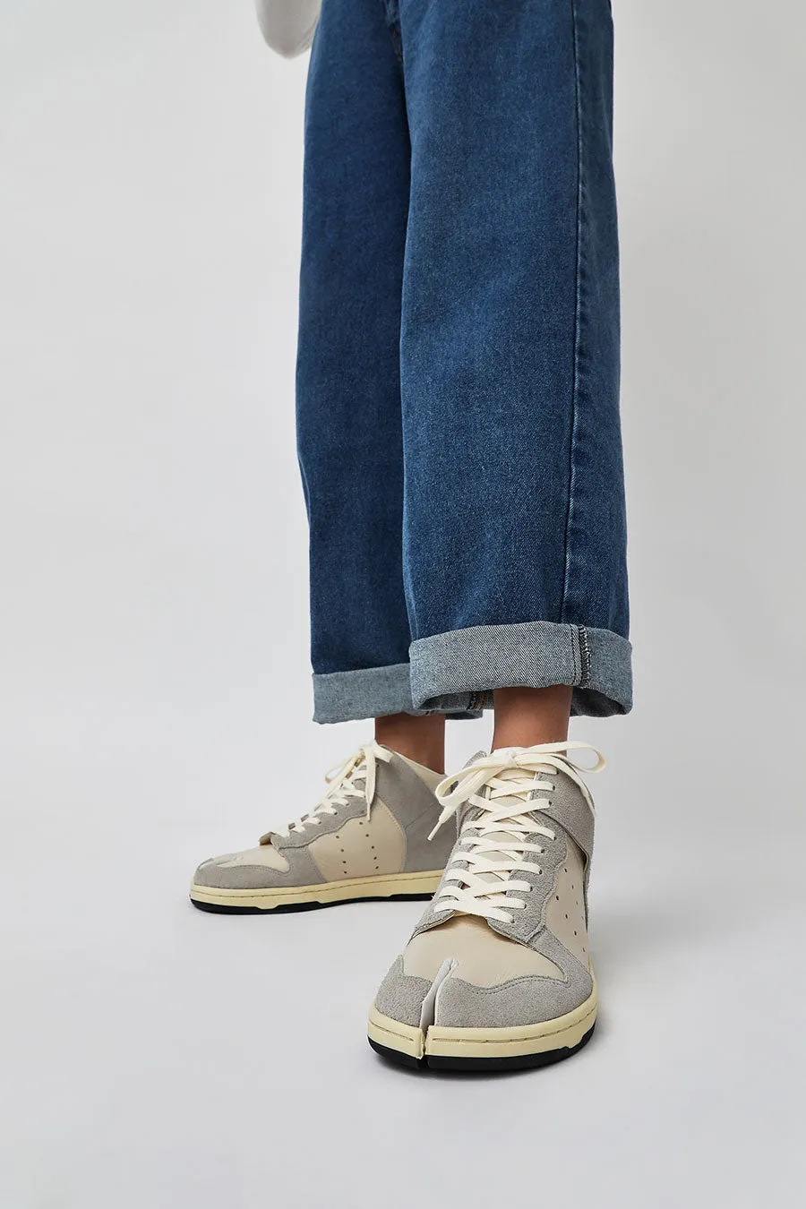 Tabito Leap Trainer in White sold by No. 6