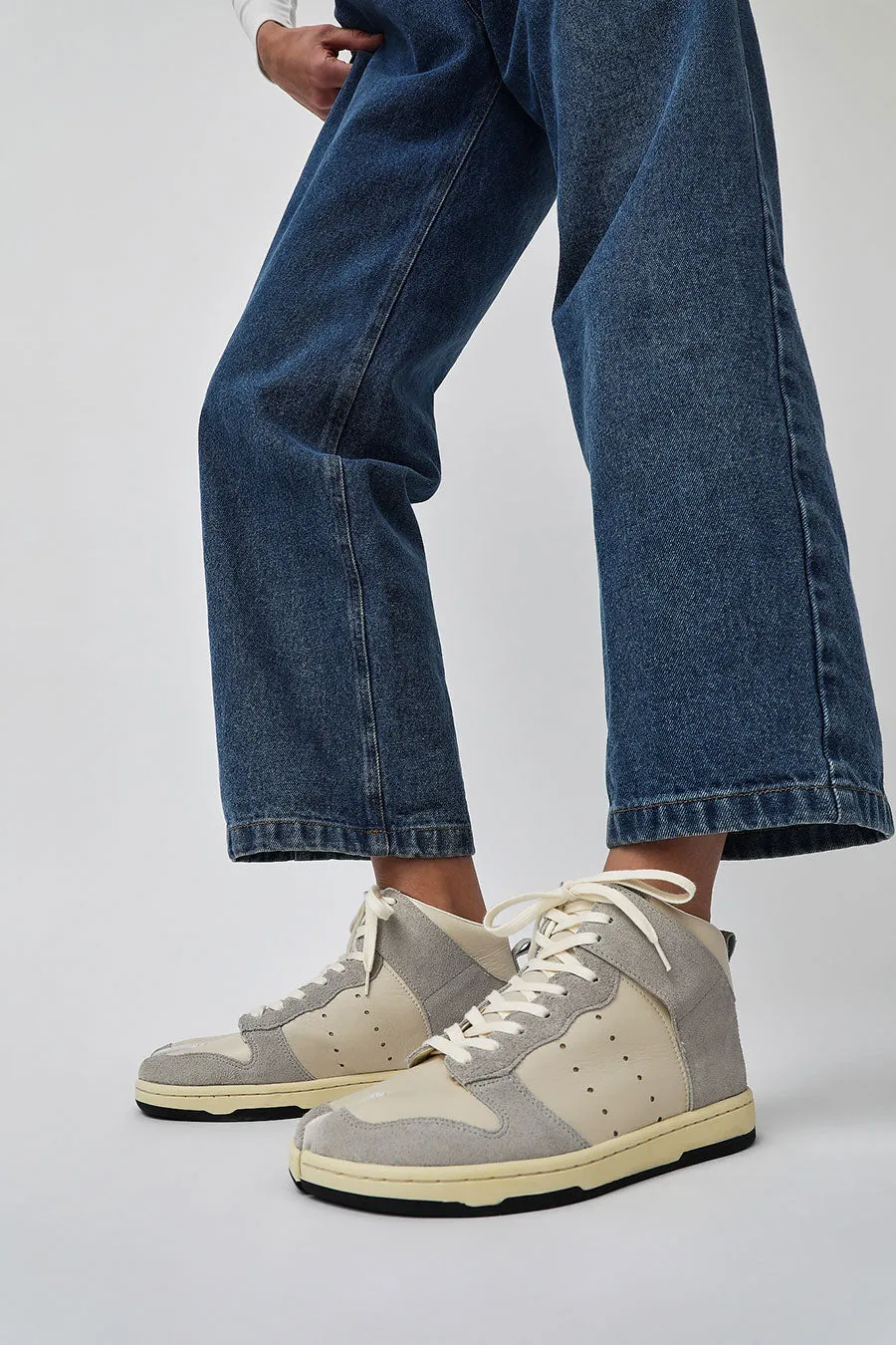 Tabito Leap Trainer in White sold by No. 6 product image thumbnail 2