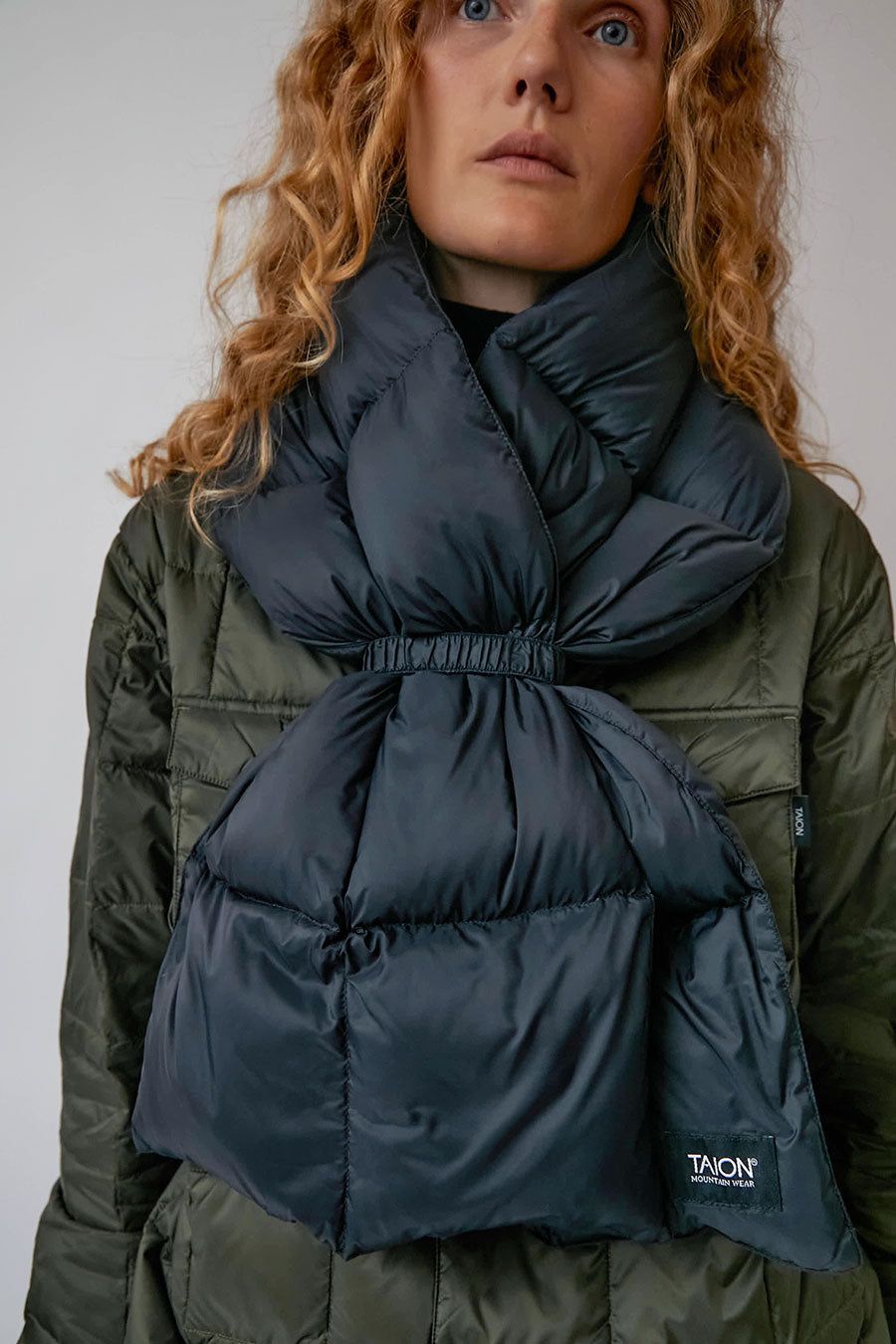 TAION Reversible Mountain Down Volume Puffer in Black sold by No. 6 product image thumbnail 2