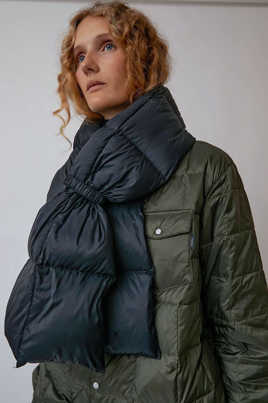 TAION Reversible Mountain Down Volume Puffer in Black sold by No. 6 product image thumbnail 3