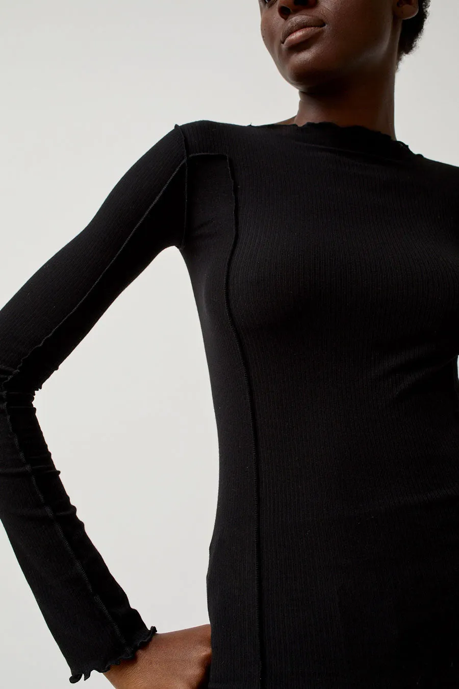 Baserange Omato Long Sleeve Top in Black sold by No. 6 product image thumbnail 3