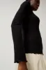 Baserange Omato Long Sleeve Top in Black sold by No. 6