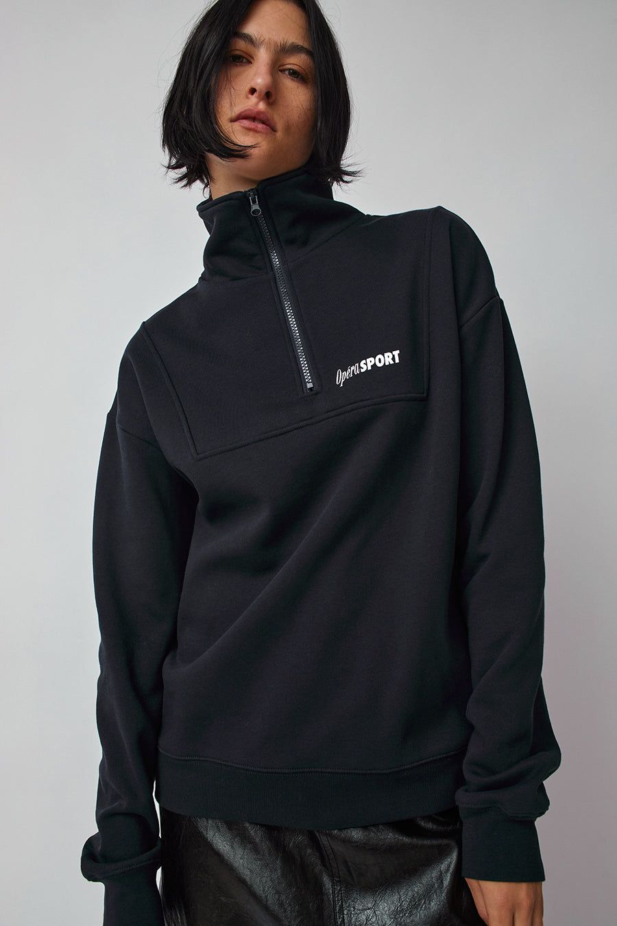 OpéraSPORT Marley Unisex Half Zip in Navy sold by No. 6 product image thumbnail 5