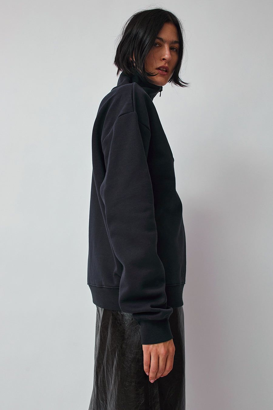 OpéraSPORT Marley Unisex Half Zip in Navy sold by No. 6 product image thumbnail 2