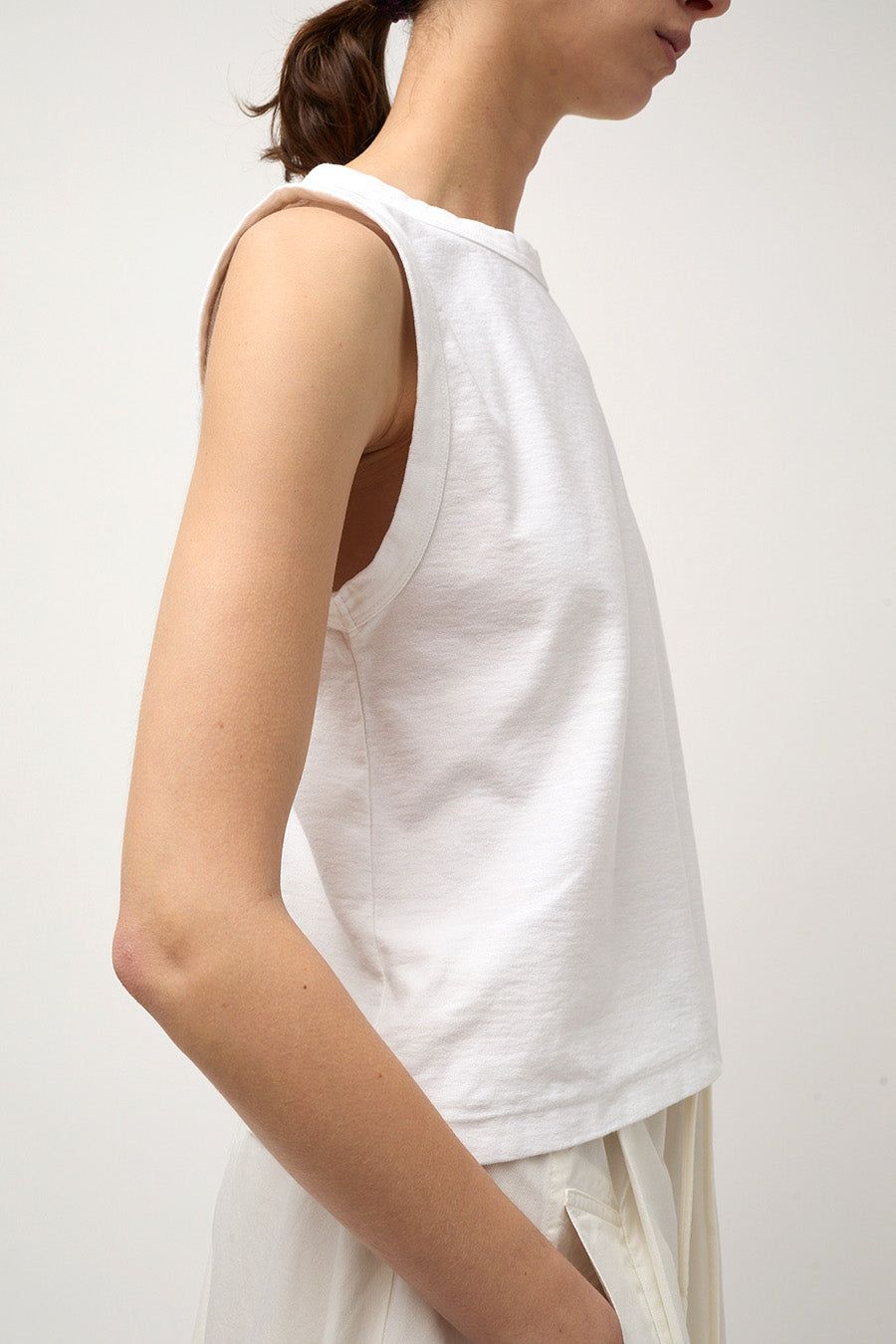 Girls of Dust Johnny Top in White sold by No. 6 product image thumbnail 2