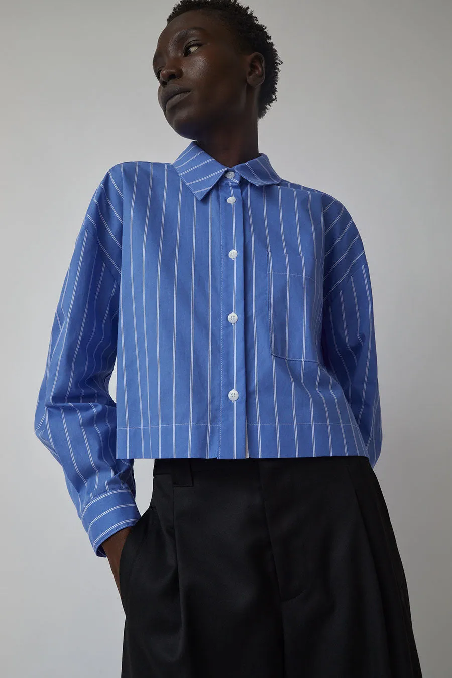 No.6 Ava Top in Blue and White Stripe sold by No. 6 product image thumbnail 3