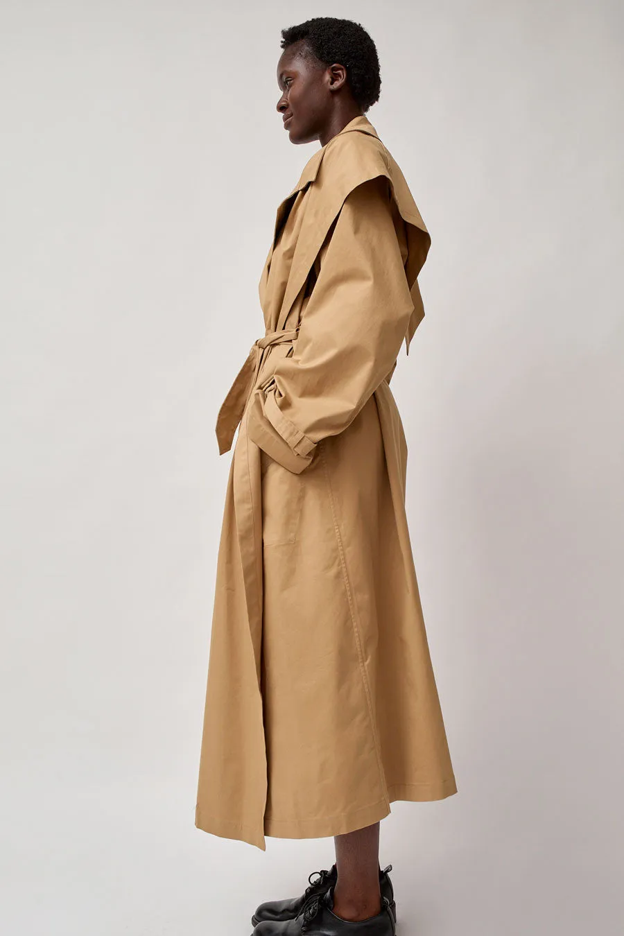 Marios Trench Coat in Beige sold by No. 6 product image thumbnail 5