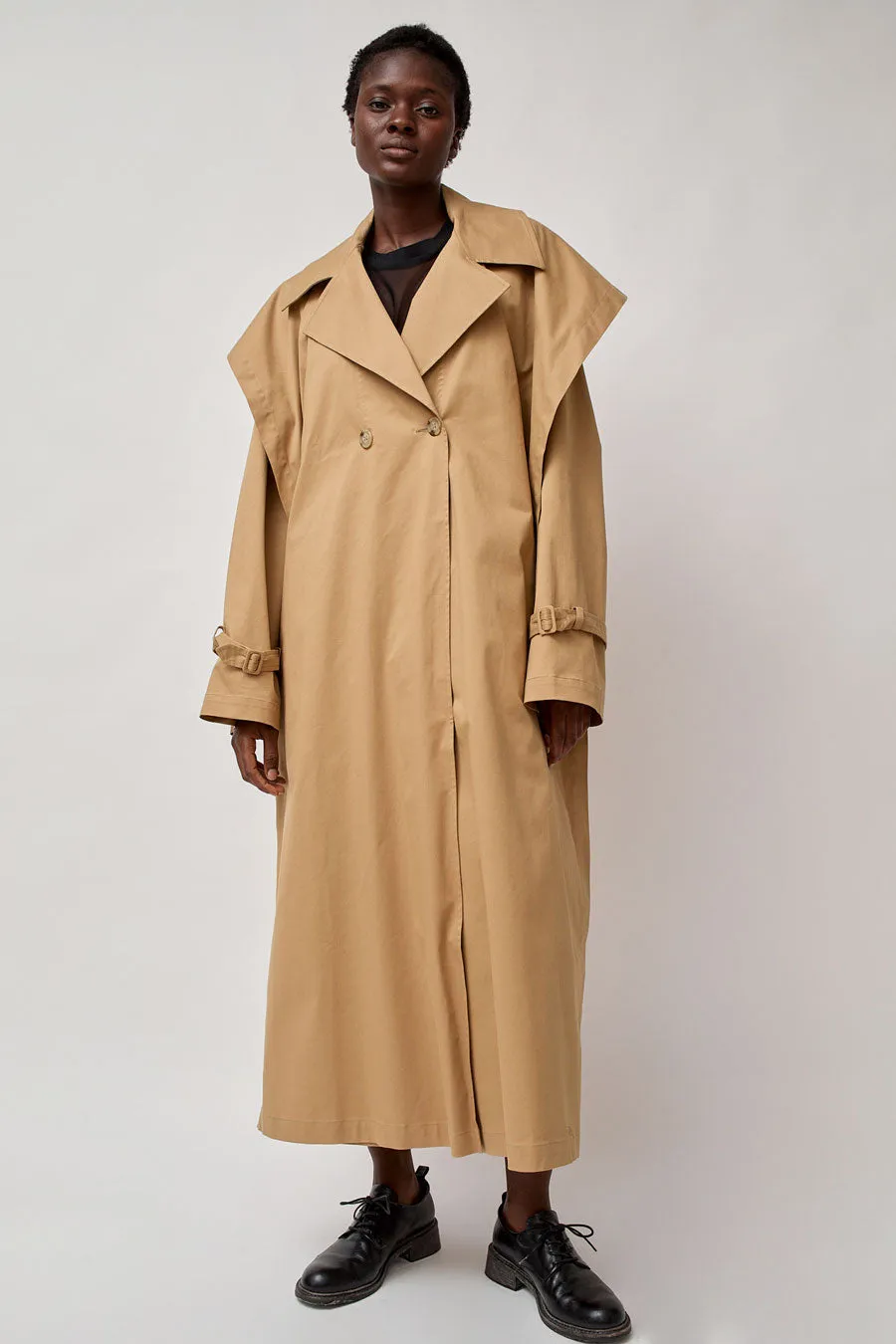 Marios Trench Coat in Beige sold by No. 6 product image thumbnail 3