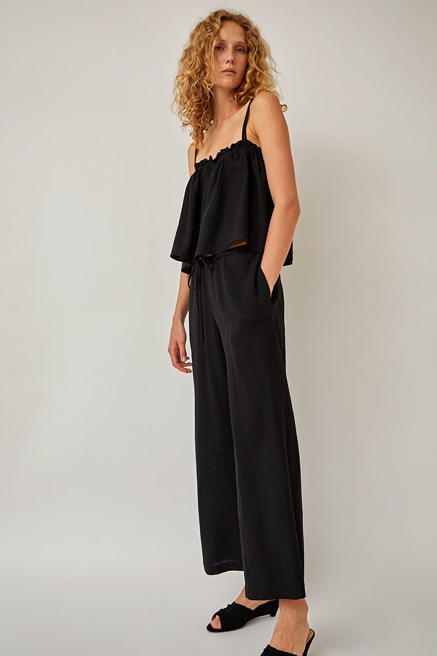 Ciao Lucia Ermanno Pant in Black sold by No. 6