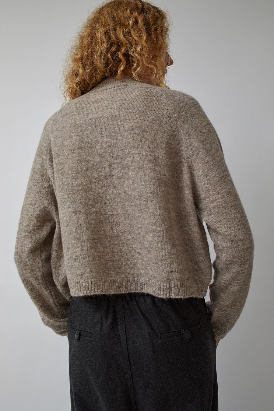 CORDERA Baby Alpaca Polo Sweater in Taupe sold by No. 6 product image thumbnail 6
