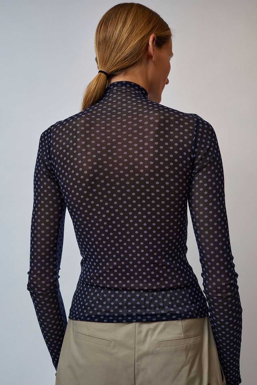 KkCo Split Turtleneck in River and Deep Sea sold by No. 6 product image thumbnail 5