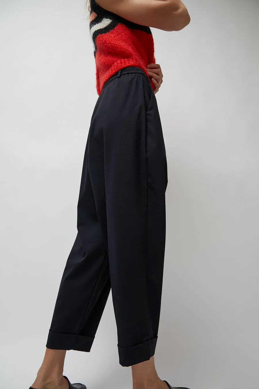 CORDERA Tailoring Carrot Pants in Night sold by No. 6 product image thumbnail 4