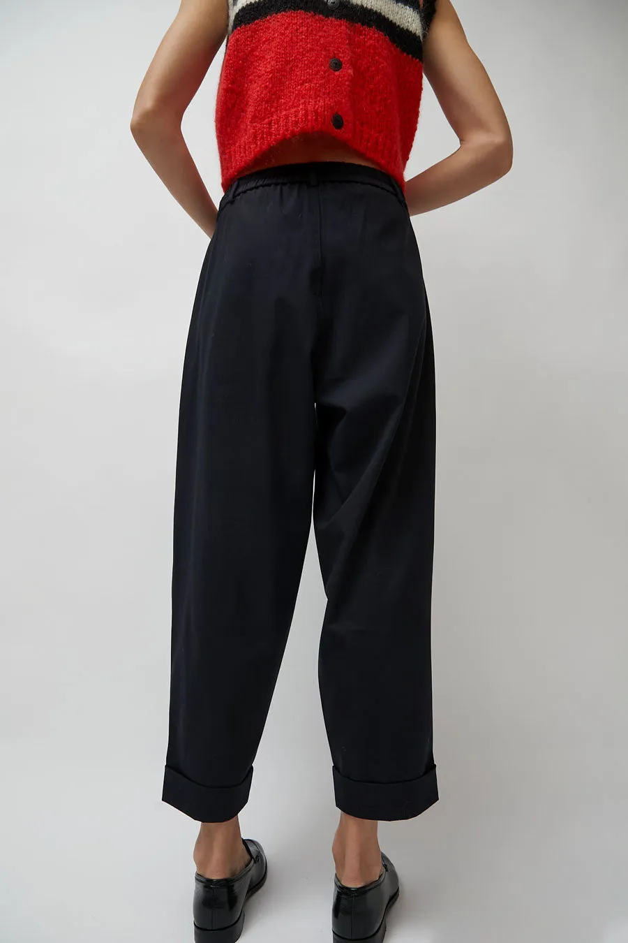 CORDERA Tailoring Carrot Pants in Night sold by No. 6 product image thumbnail 3
