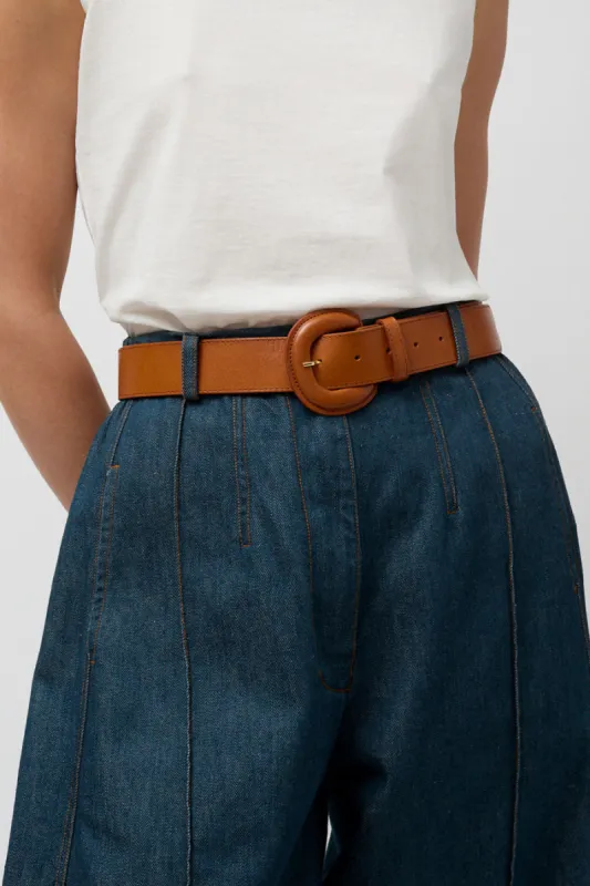 Herbert Frere Soeur La Sainte Suzanne Belt in Camel sold by No. 6