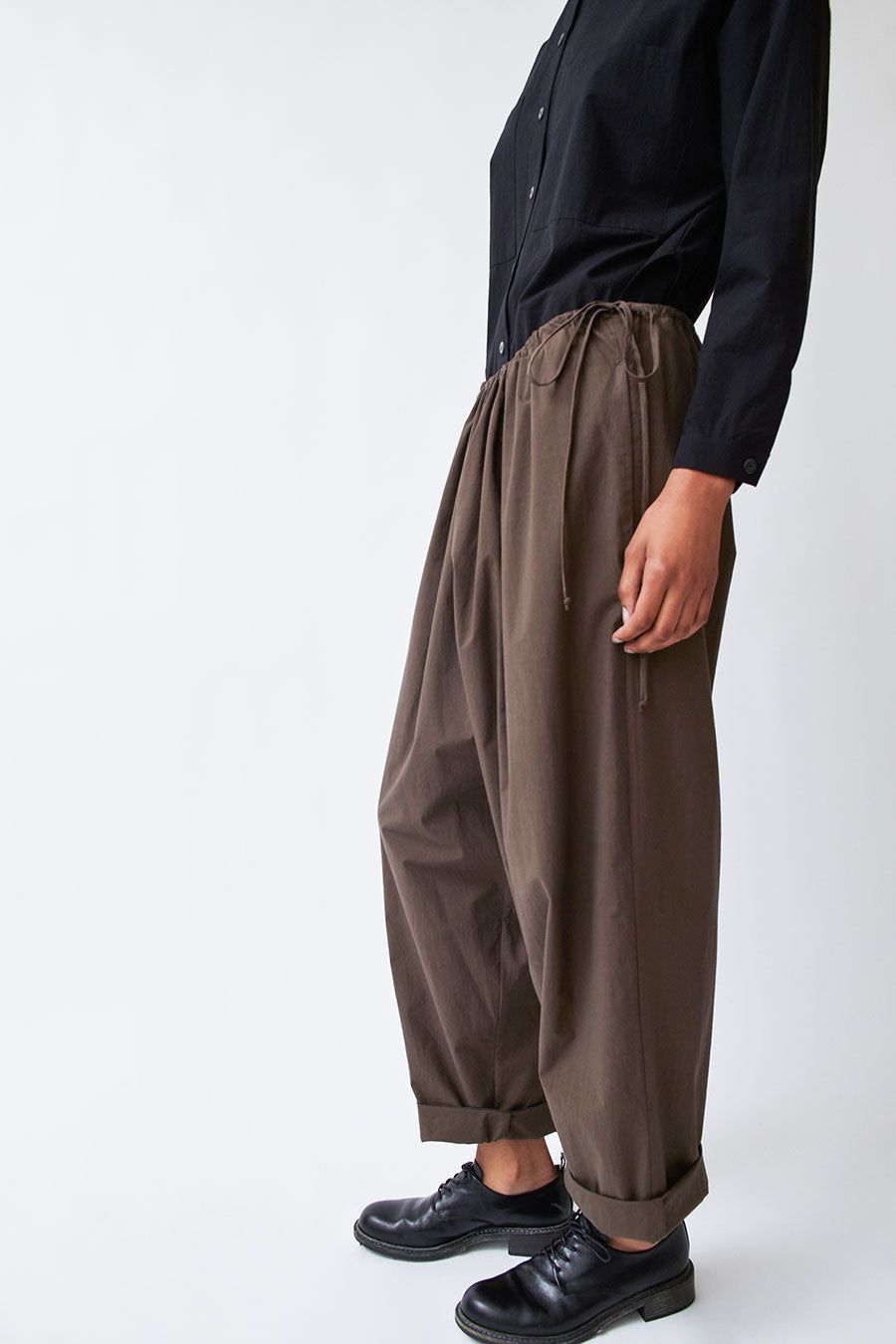 Modern Weaving Balloon Pant in Chocolate sold by No. 6 product image thumbnail 2