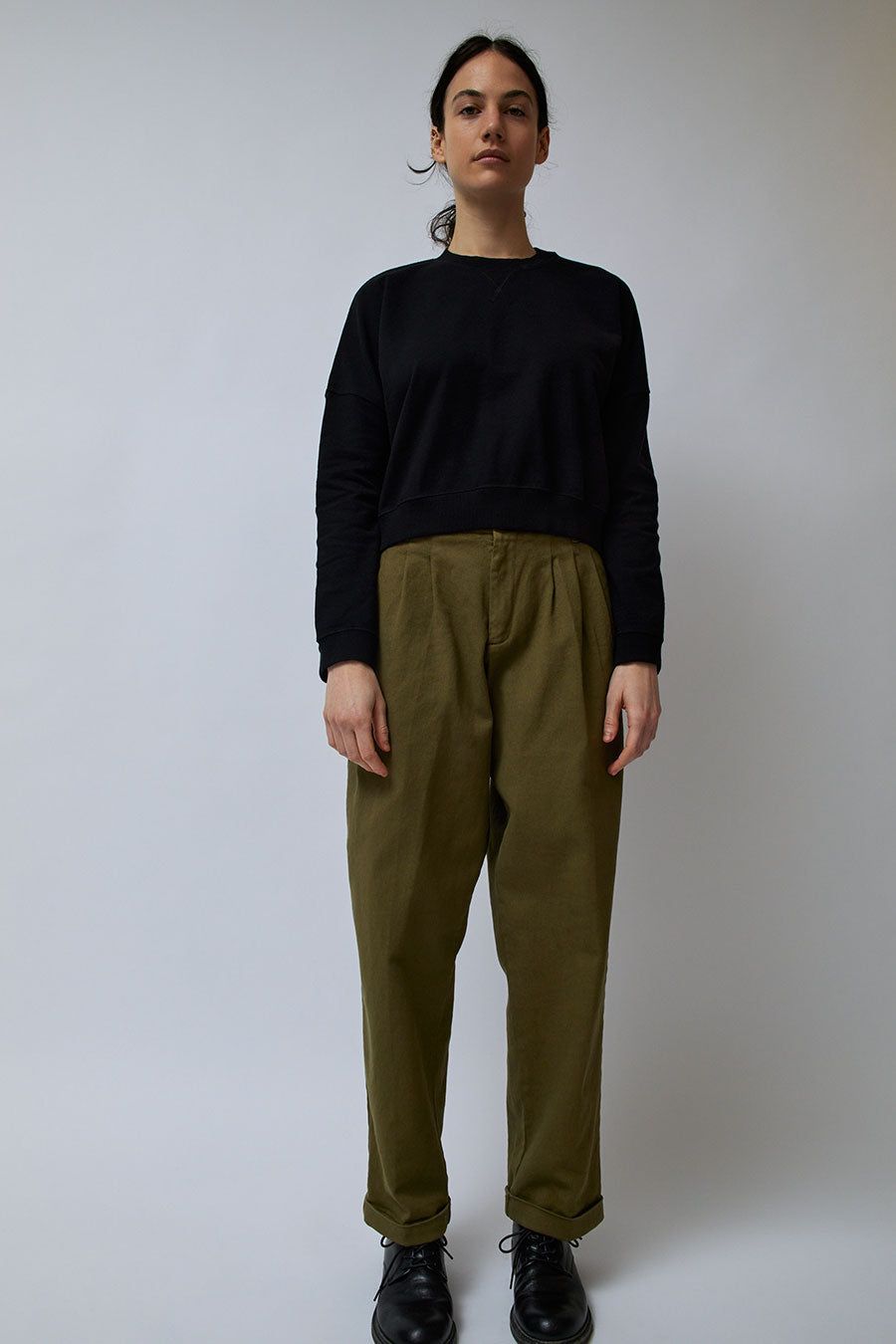 YMC Almost Grown Sweatshirt in Black sold by No. 6 product image thumbnail 4