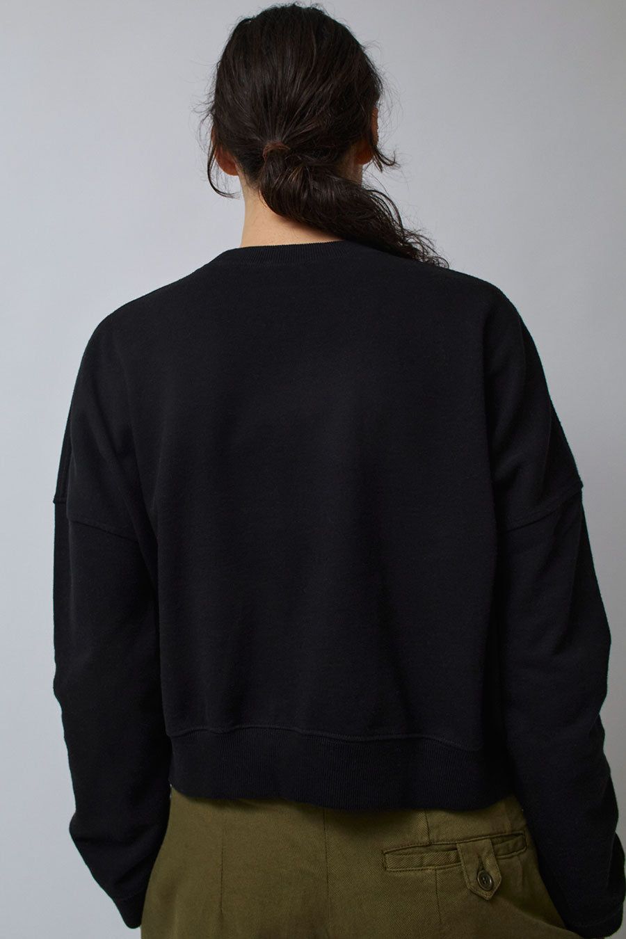 YMC Almost Grown Sweatshirt in Black sold by No. 6 product image thumbnail 3
