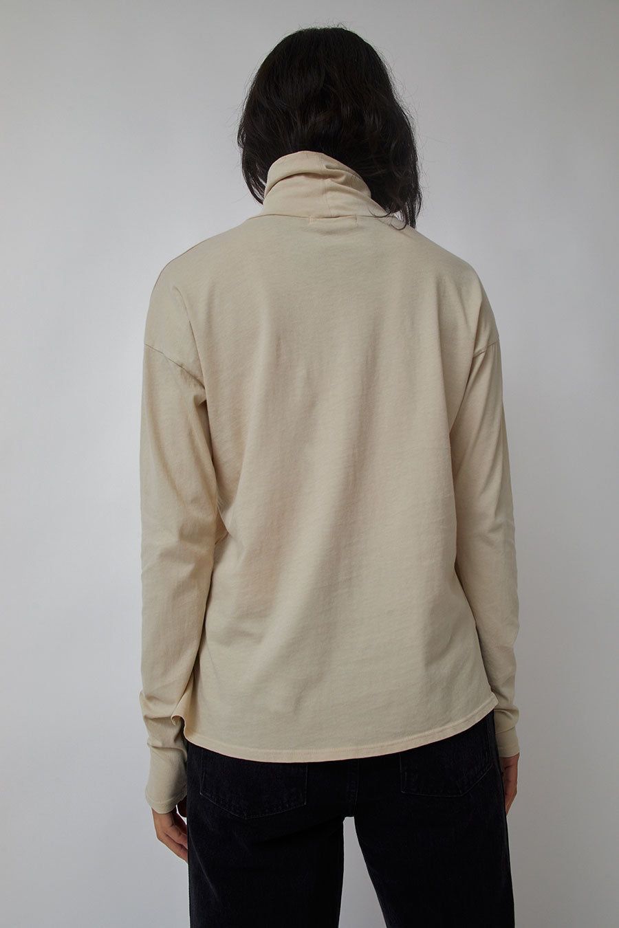 B Sides Turtleneck Shirt in Overdye Tan sold by No. 6 product image thumbnail 5