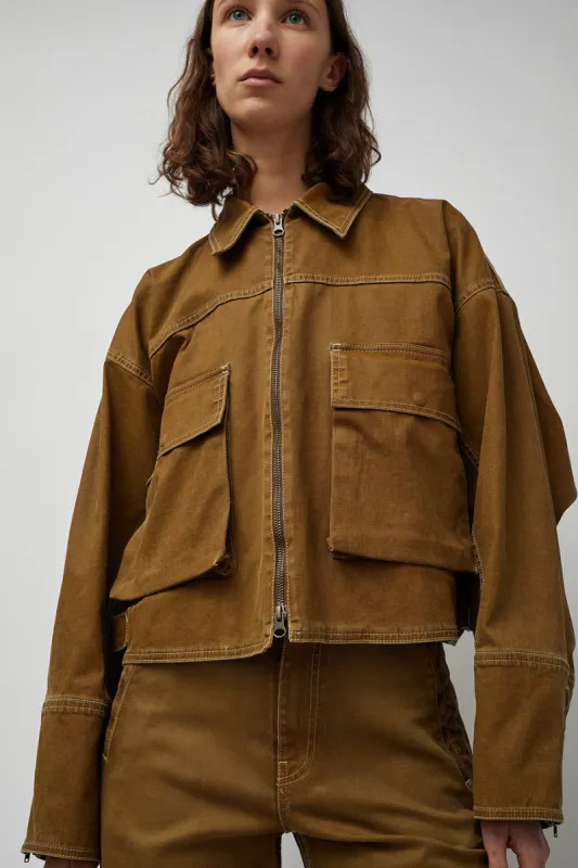 Façon Jacmin Macfly Jacket in Camel made by No. 6