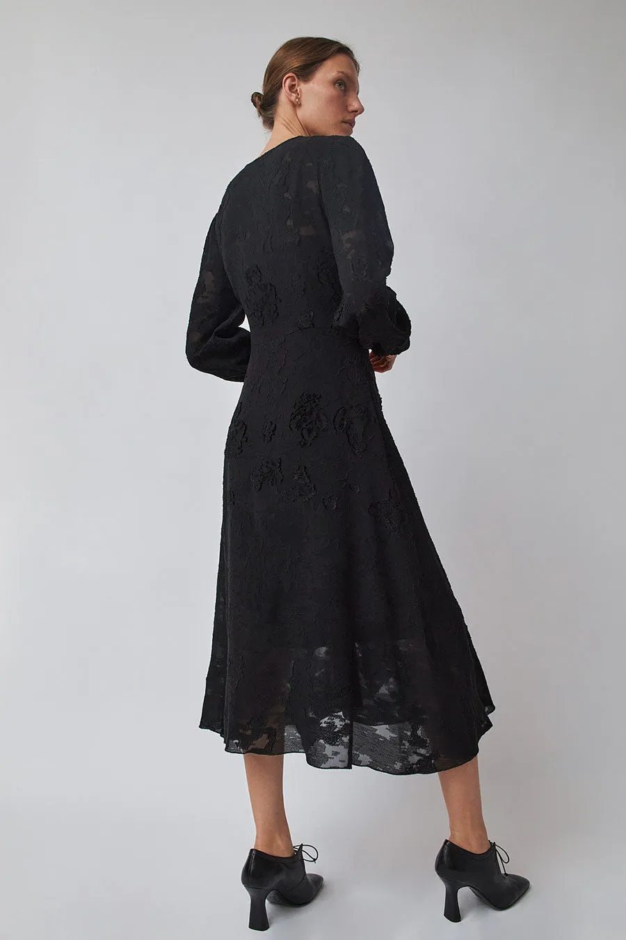 No.6 Michele Dress in Black Burnout sold by No. 6 product image thumbnail 5