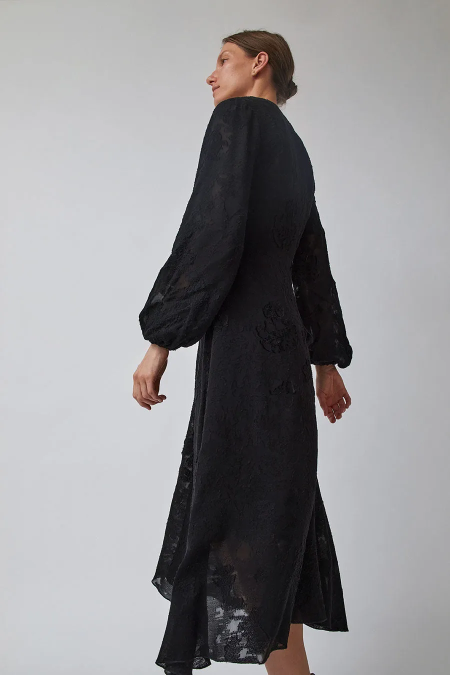 No.6 Michele Dress in Black Burnout sold by No. 6 product image thumbnail 4