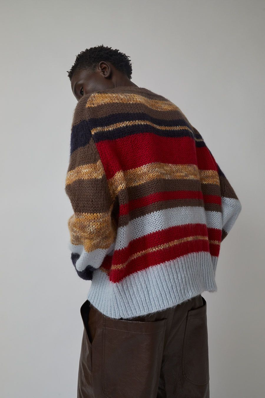 No.6 Lucas Sweater in Multi Stripe sold by No. 6 product image thumbnail 4