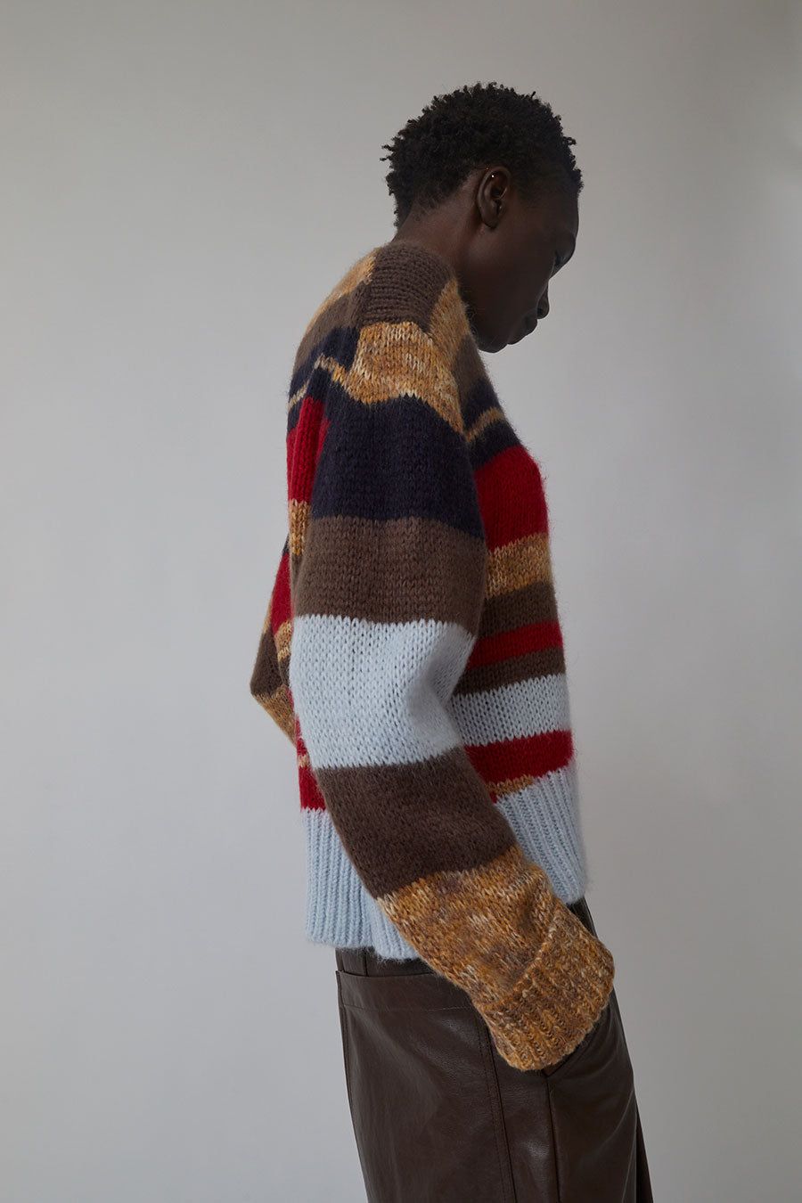 No.6 Lucas Sweater in Multi Stripe sold by No. 6 product image thumbnail 3