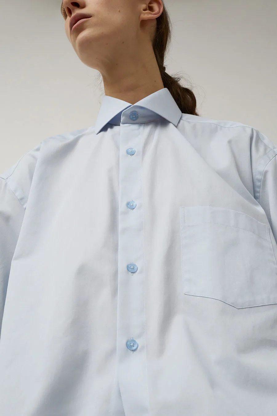 Highlight Studio Oversize Shirt in Light Blue sold by No. 6 product image thumbnail 2