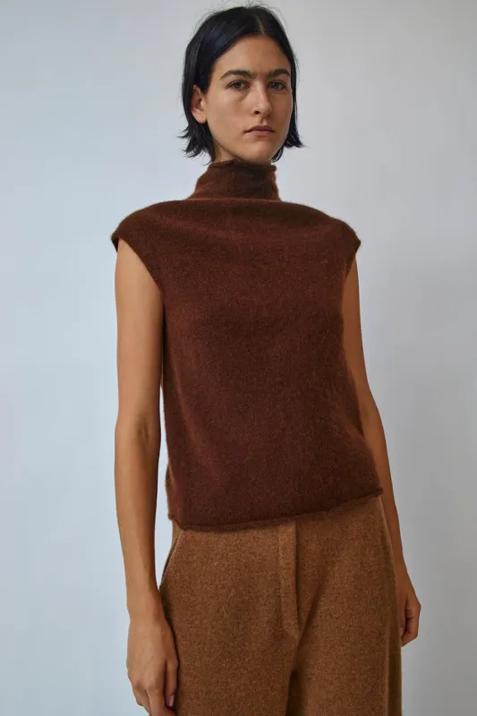 Boboutic Passion Vest in Tobacco made by No. 6