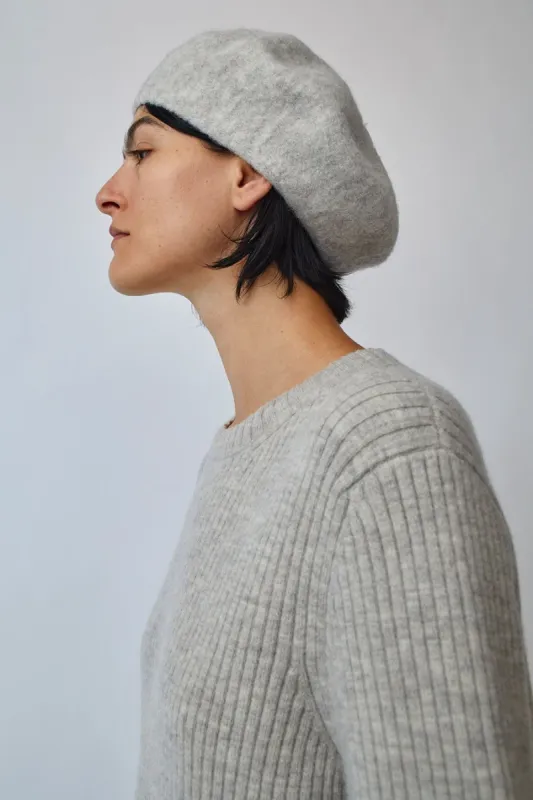 Lauren Manoogian Horizontal Beret in Carrara made by Lauren Manoogian