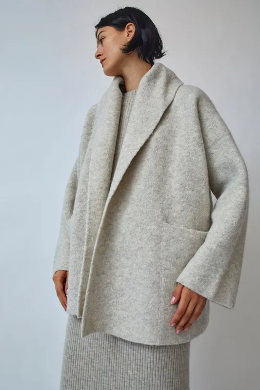 Lauren Manoogian Double Face Coat in Carrara made by Lauren Manoogian