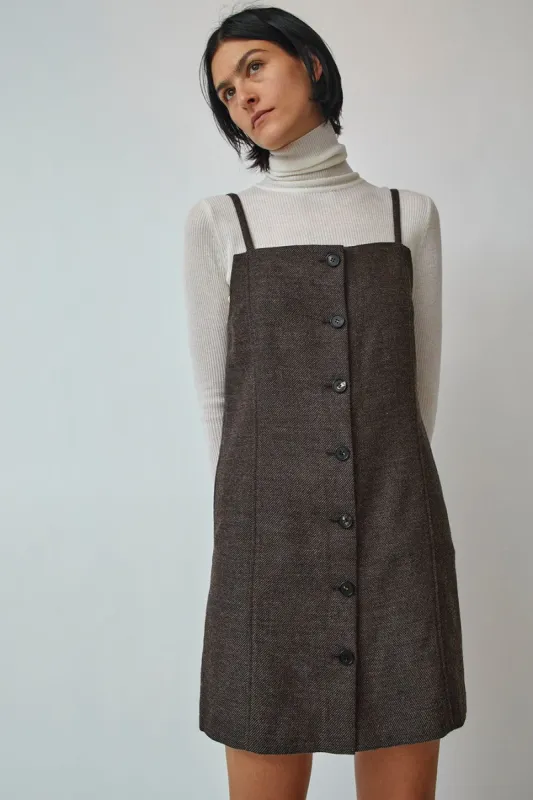 gu_de Irene Dress in Brown made by No. 6