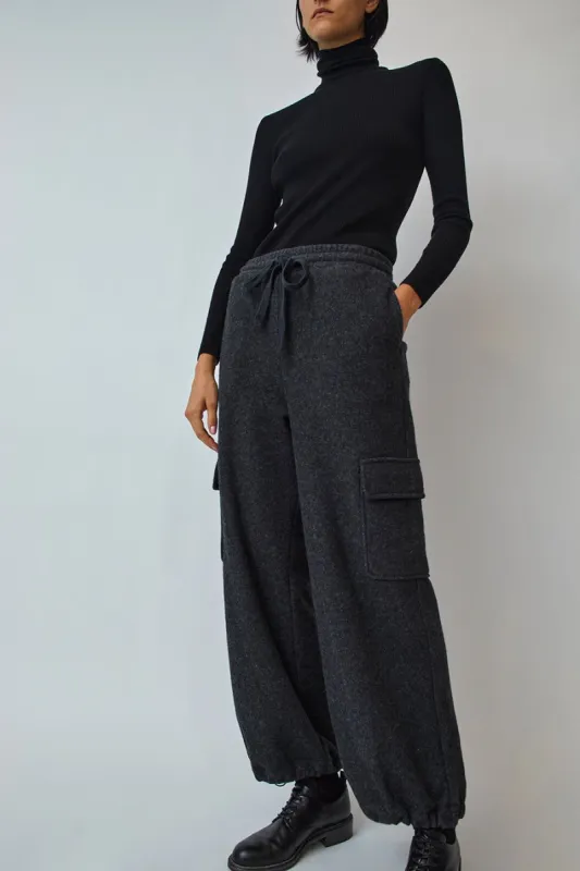 gu_de Roonie Pants in Charcoal made by No. 6