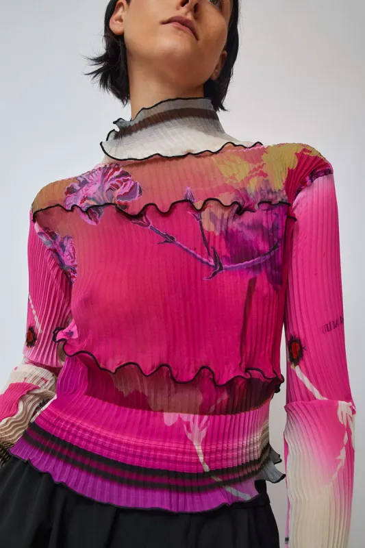 Julia Heuer Ida Top in Gerda sold by No. 6