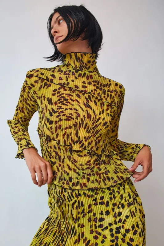 Julia Heuer Ida Top in Struwe sold by No. 6