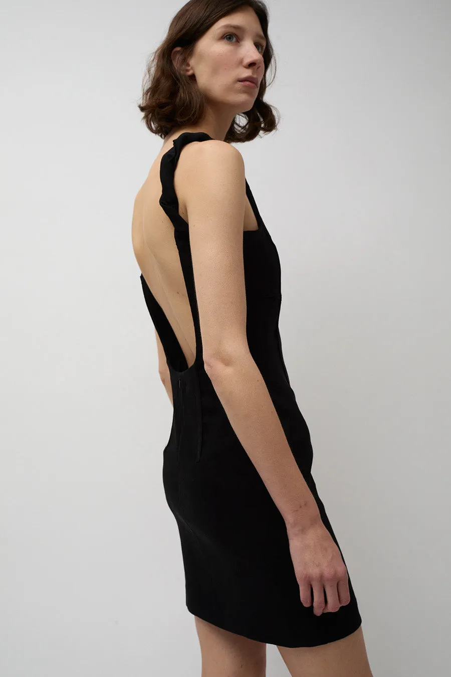 Les Coyotes de Paris Short Open Back Dress in Noir sold by No. 6 product image thumbnail 5