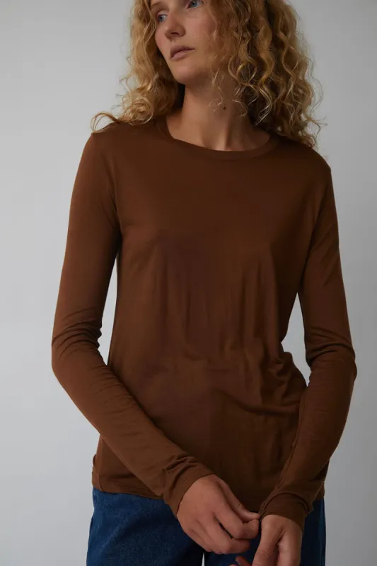 Baserange Long Sleeve T-Shirt in Ocular made by Baserange