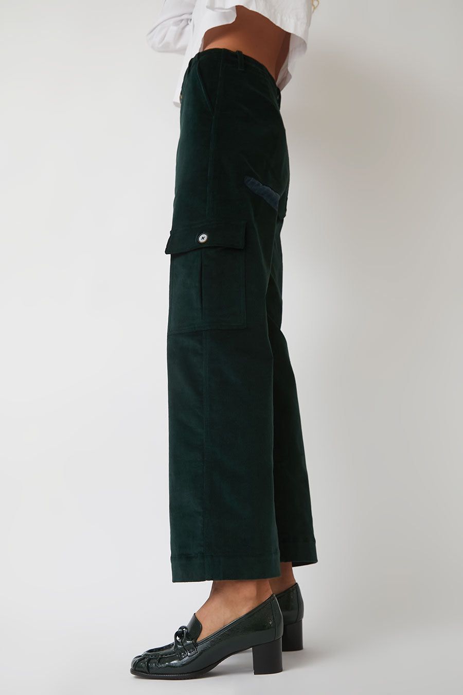 Ciao Lucia Abra Pant in Forest sold by No. 6 product image thumbnail 2