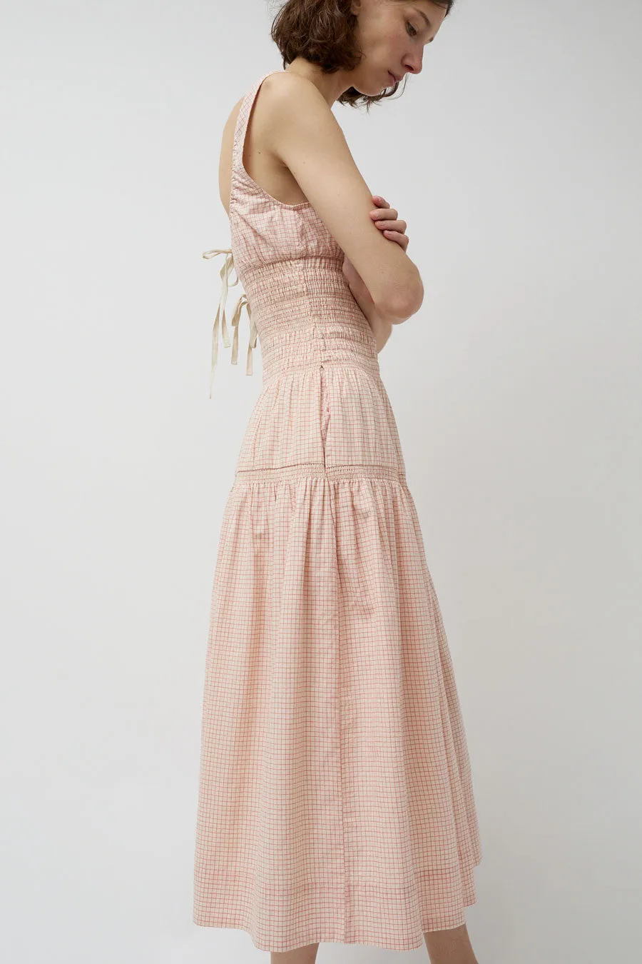 Maria Stanley Sigrid Dress in Piquillo Check sold by No. 6 product image thumbnail 2